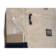 Lade das Bild in den Galerie-Viewer, 8000Kicks Everyday Hanf Rucksack beige/grün