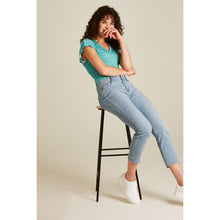 Lade das Bild in den Galerie-Viewer, Tranquillo EcoVero Shirt lagoon