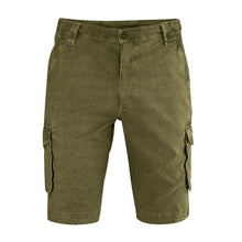 Lade das Bild in den Galerie-Viewer, HempAge Hanf Cargo Shorts peat