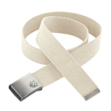 Lade das Bild in den Galerie-Viewer, HempAge Hanf Gürtel natur