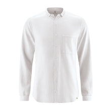 Lade das Bild in den Galerie-Viewer, HempAge Hanf Langarmhemd white