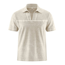 Lade das Bild in den Galerie-Viewer, HempAge Hanf Polo Shirt distel