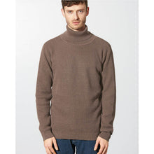 Lade das Bild in den Galerie-Viewer, HempAge Hanf Rollkragen Pullover gravel