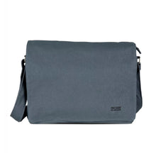 Lade das Bild in den Galerie-Viewer, PURE Hanf Schultertasche grau