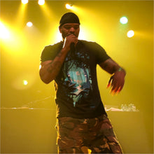 Lade das Bild in den Galerie-Viewer, THTC Hanf T-Shirt Deep Forest schwarz