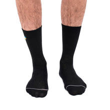 Lade das Bild in den Galerie-Viewer, 8000Kicks Hanf Socken schwarz