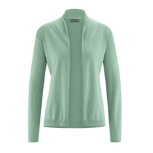 Lade das Bild in den Galerie-Viewer, HempAge Hanf Strickjacke menta