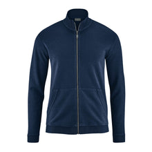 Lade das Bild in den Galerie-Viewer, HempAge Hanf Sweat Jacke navy