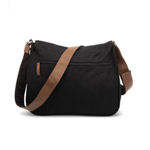 Lade das Bild in den Galerie-Viewer, PURE Hanf Umhängetasche schwarz