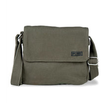 Lade das Bild in den Galerie-Viewer, PURE Hanf Umhängetasche khaki