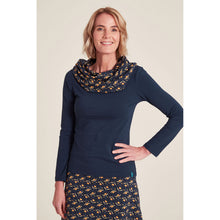 Lade das Bild in den Galerie-Viewer, Tranquillo Jersey Shirt mit großem Kragen garland