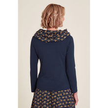 Lade das Bild in den Galerie-Viewer, Tranquillo Jersey Shirt mit großem Kragen garland