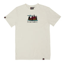 Lade das Bild in den Galerie-Viewer, THTC Hanf T-Shirt Mountain LIfe Stickerei natur