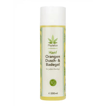 Lade das Bild in den Galerie-Viewer, Phytalize Hanf Orangen Dusch- & Badegel