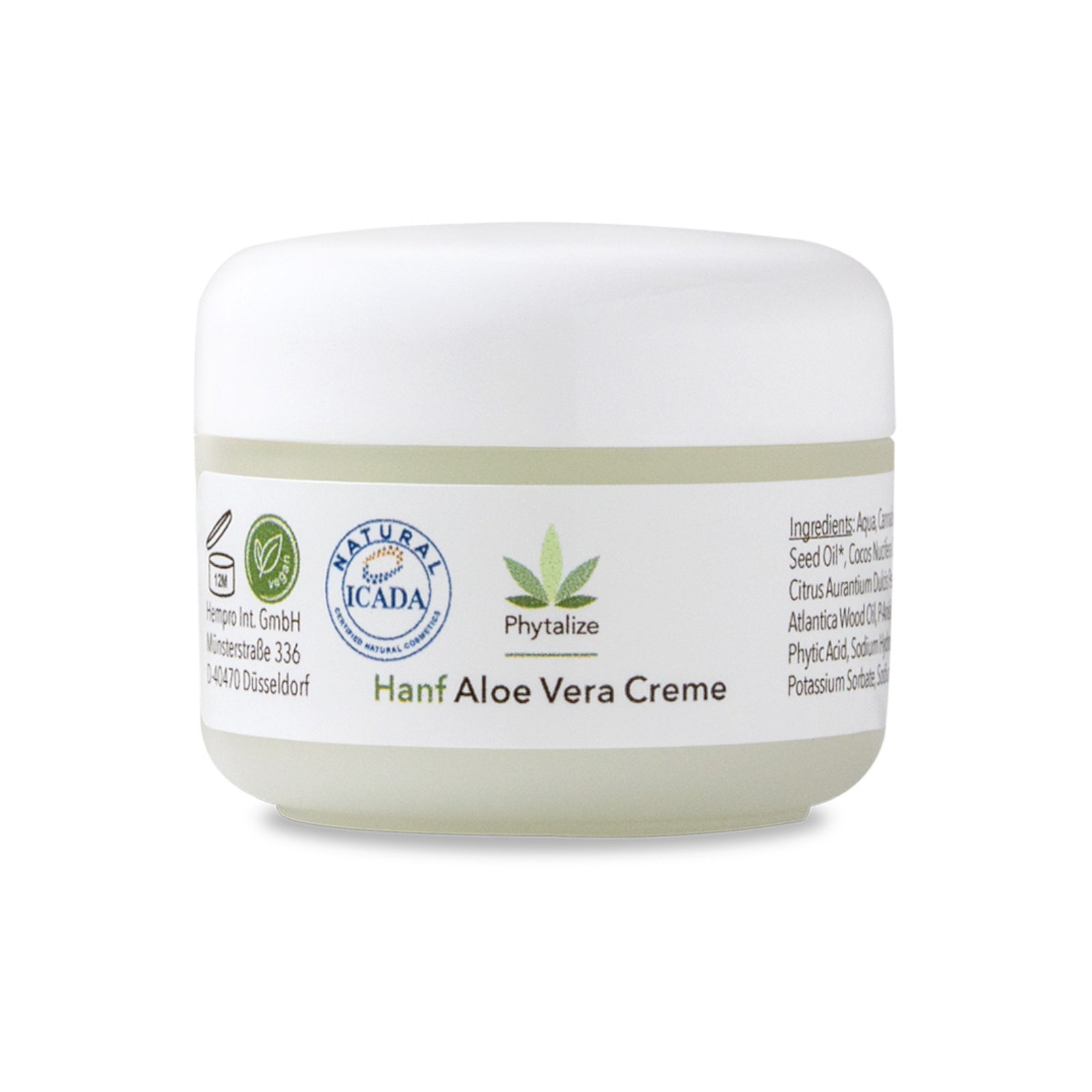 Phytalize Mini Hanf Aloe Vera Gesichtscreme – HanfHaus Reutlingen