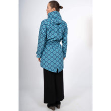Lade das Bild in den Galerie-Viewer, Chapati Regenmantel Rainy blue tiles