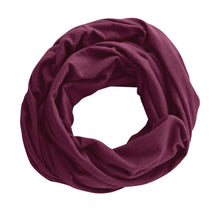 Lade das Bild in den Galerie-Viewer, HempAge Hanf Schlauchschal wine