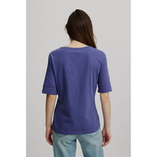 Lade das Bild in den Galerie-Viewer, Tranquillo Slub Jersey Shirt skipper blue