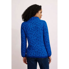 Lade das Bild in den Galerie-Viewer, Tranquillo Jacquard Pullover blue paisley
