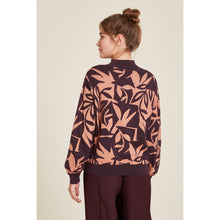 Lade das Bild in den Galerie-Viewer, Tranquillo Strickpullover plum