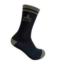 Lade das Bild in den Galerie-Viewer, THTC Herren Hanf Socken schwarz