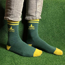Lade das Bild in den Galerie-Viewer, THTC Herren Hanf Socken grün