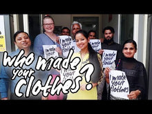 Laden und Abspielen von Videos im Galerie-Viewer, Chapati EcoVero Kleid blue searose