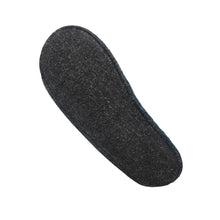 Lade das Bild in den Galerie-Viewer, Bacinas Filzhausschuhe Ballerina petrol