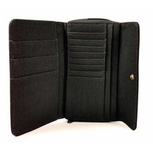 Lade das Bild in den Galerie-Viewer, PURE Hanf Damen Börse schwarz