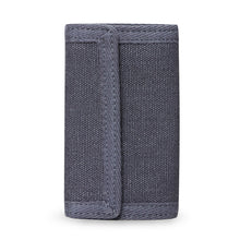 Lade das Bild in den Galerie-Viewer, PURE Hanf Schlüsseletui mit Klettverschluss grau