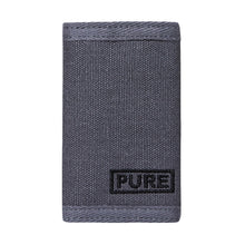 Lade das Bild in den Galerie-Viewer, PURE Hanf Schlüsseletui mit Klettverschluss grau