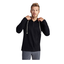 Lade das Bild in den Galerie-Viewer, The Hemp Line Hanf Kapuzen Shirt schwarz