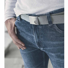 Lade das Bild in den Galerie-Viewer, HempAge Unisex Hanf Blue Denim Jeans laser