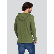 Lade das Bild in den Galerie-Viewer, The Hemp Line Hanf Kapuzen Shirt khaki