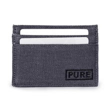 Lade das Bild in den Galerie-Viewer, PURE Hanf Kartenetui grau