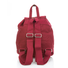 Lade das Bild in den Galerie-Viewer, PURE Kleiner Hanf Rucksack bordeaux