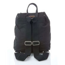 Lade das Bild in den Galerie-Viewer, PURE Kleiner Hanf Rucksack schwarz