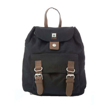 Lade das Bild in den Galerie-Viewer, PURE Kleiner Hanf Rucksack schwarz