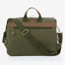 Lade das Bild in den Galerie-Viewer, PURE Hanf Schultertasche DIN A4 khaki