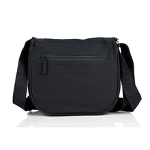 Lade das Bild in den Galerie-Viewer, PURE Hanf Umhängetasche schwarz