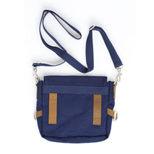 Lade das Bild in den Galerie-Viewer, PURE Hanf Schulter-/Gürteltasche blau