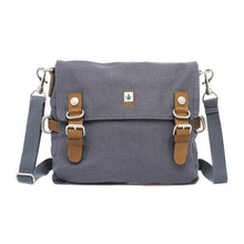 Lade das Bild in den Galerie-Viewer, PURE Hanf Schultertasche grau
