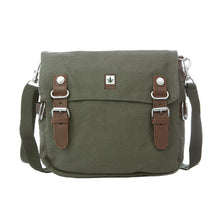 Lade das Bild in den Galerie-Viewer, PURE Hanf Schultertasche khaki