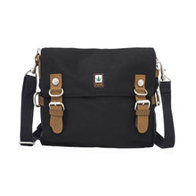 Lade das Bild in den Galerie-Viewer, PURE Hanf Schultertasche schwarz