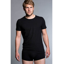 Lade das Bild in den Galerie-Viewer, The Hemp Line Herren Hanf Boxershorts schwarz