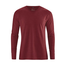 Lade das Bild in den Galerie-Viewer, HempAge Hanf Langarm Shirt chestnut