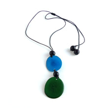 Lade das Bild in den Galerie-Viewer, Green Age Tagua Kette Kira türkis
