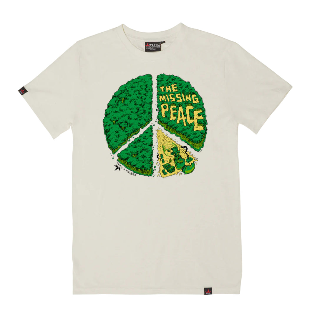 THTC Hanf T-Shirt The Missing Peace (Remix) natur