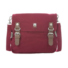 Lade das Bild in den Galerie-Viewer, PURE Hanf Schultertasche bordeaux