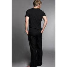 Lade das Bild in den Galerie-Viewer, The Hemp Line Unisex 100% Hanf Freizeit-/Yogahose schwarz